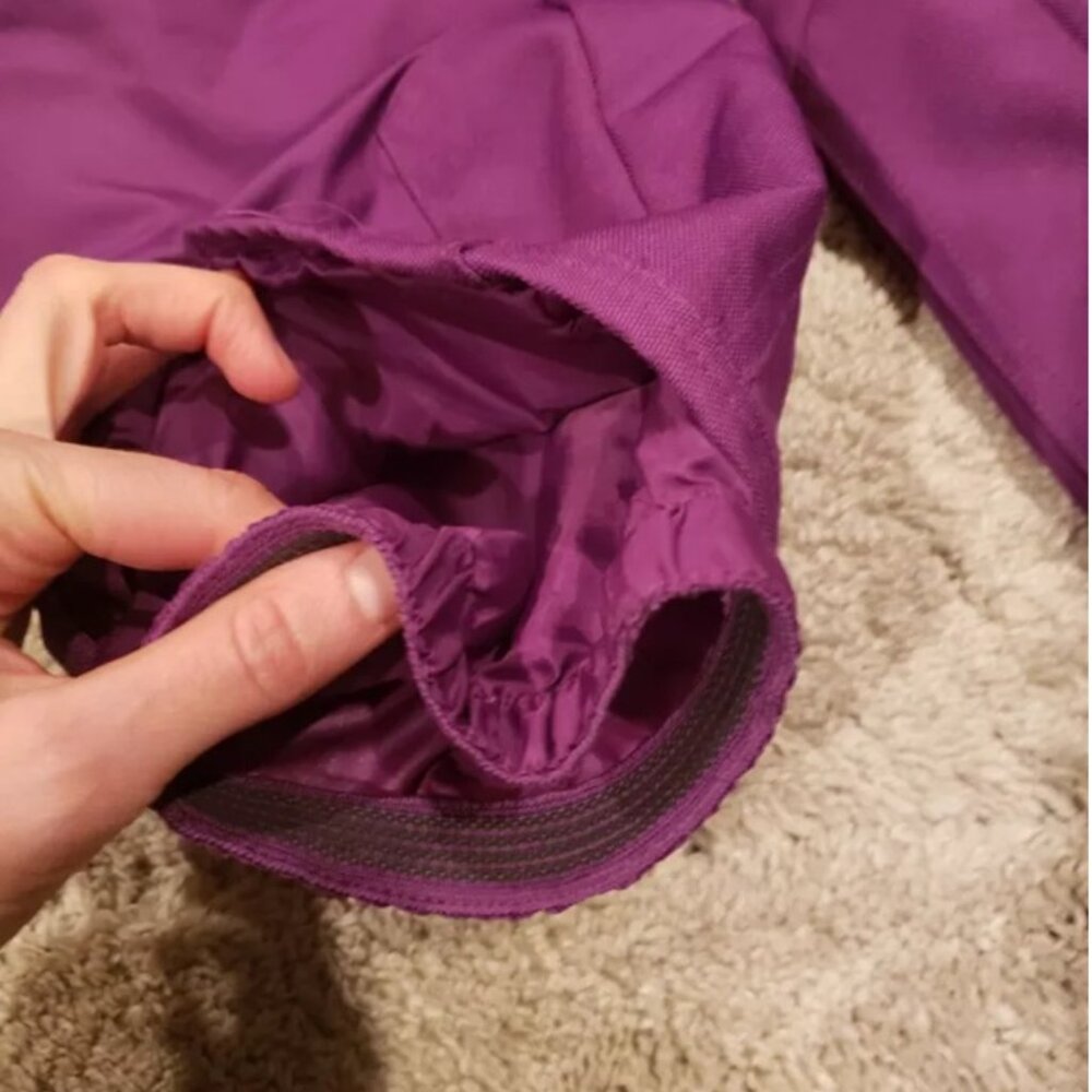 Champion Girls XS Purple Snowbib Overall Snow Pants VentureDry - Picture 5 of 8